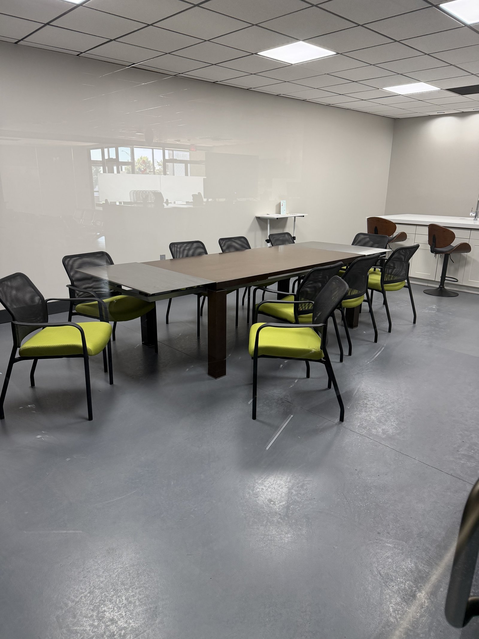 Case-review and consultation room at Regen.MD, 4477 Woodson Rd, St. Louis, where imaging and examination findings are reviewed with the patient